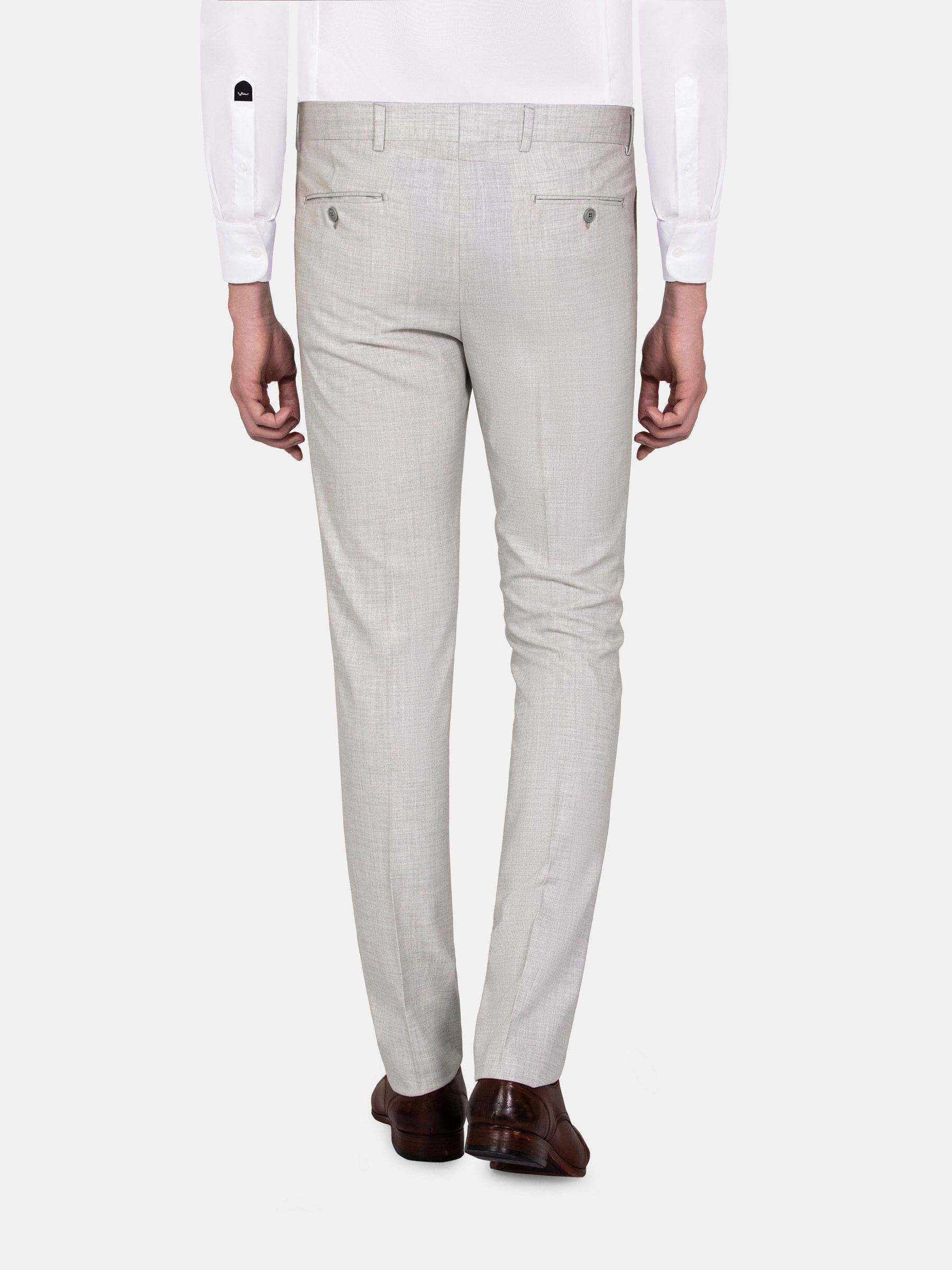Men's Textured Tailored Fit Pants #mens #trousers #formal #fit  #menstrousersformalfit Textured Sli…